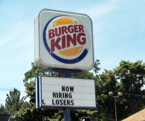 Burger King - Now Hiring!